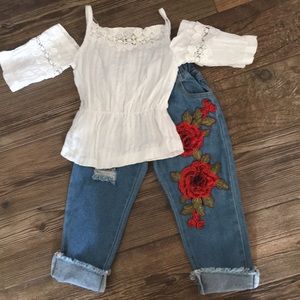 Blouse and jean set